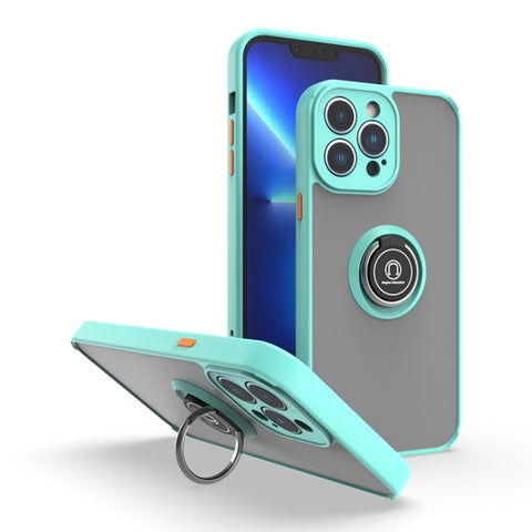 Q Shadow 1 Series TPU + PC Phone Case with Ring Holder, For iPhone 14 Pro Max, For iPhone 14 Pro, For iPhone 14 Max, For iPhone 14