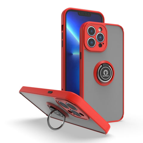 Q Shadow 1 Series TPU + PC Phone Case with Ring Holder, For iPhone 14 Pro Max, For iPhone 14 Pro, For iPhone 14 Max, For iPhone 14