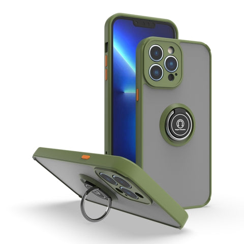 Q Shadow 1 Series TPU + PC Phone Case with Ring Holder, For iPhone 14 Pro Max, For iPhone 14 Pro, For iPhone 14 Max, For iPhone 14