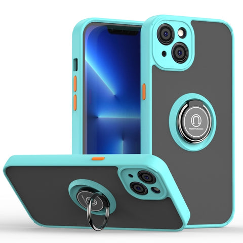 Q Shadow 1 Series TPU + PC Phone Case with Ring Holder, For iPhone 14 Pro Max, For iPhone 14 Pro, For iPhone 14 Max, For iPhone 14
