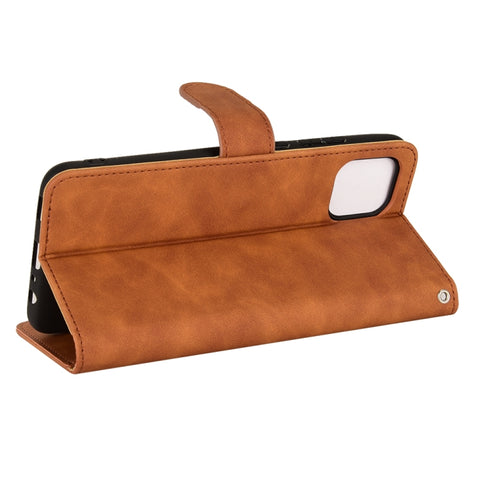 Skin Feel Magnetic Flip Leather Phone Case, For Samsung Galaxy A03 166mm