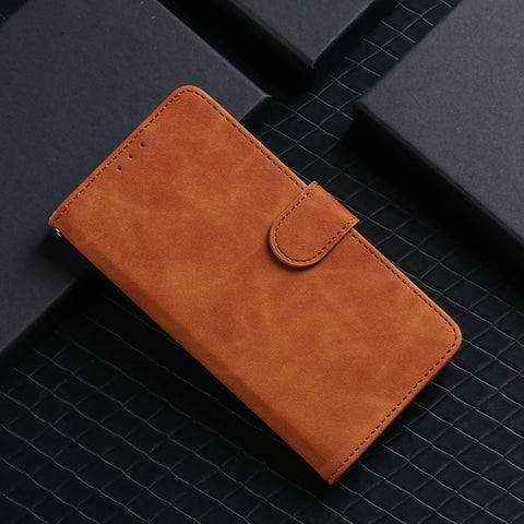 Skin Feel Magnetic Flip Leather Phone Case, For Samsung Galaxy A03 166mm
