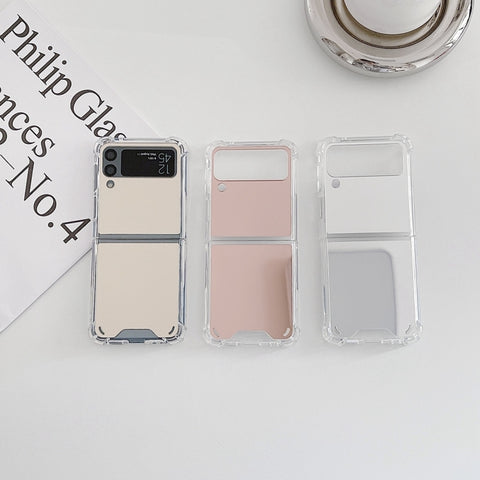 Mirror Shockproof TPU Phone Case, For Samsung Galaxy Z Flip4