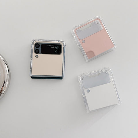 Mirror Shockproof TPU Phone Case, For Samsung Galaxy Z Flip4