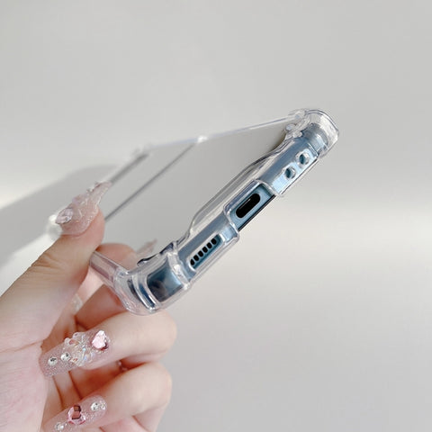Mirror Shockproof TPU Phone Case, For Samsung Galaxy Z Flip4