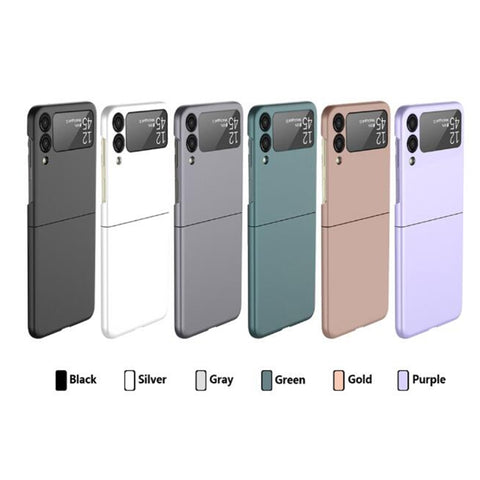 Oil-sprayed Ultra-thin Folding Phone Case, For Samsung Galaxy Z Flip4