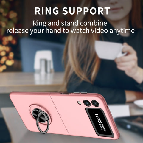 Armor Ring Holder Phone Case, For Samsung Galaxy Z Flip4