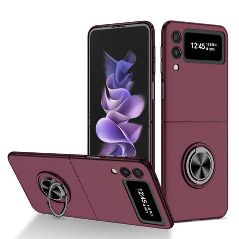 Armor Ring Holder Phone Case, For Samsung Galaxy Z Flip4