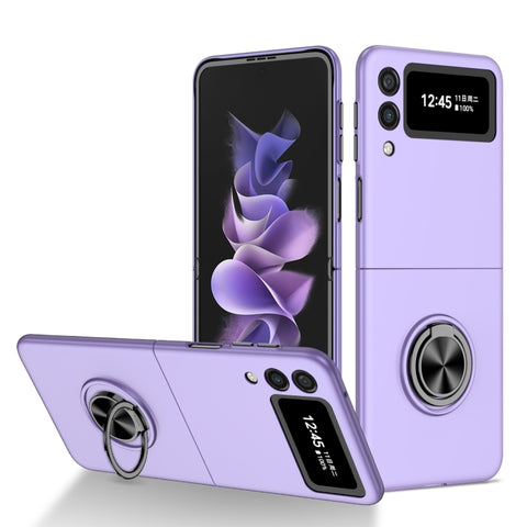 Armor Ring Holder Phone Case, For Samsung Galaxy Z Flip4