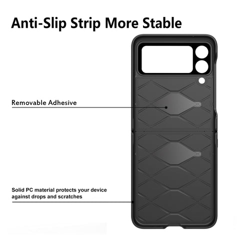 Diamond Lattice Hinge Phone Case, For Samsung Galaxy Z Flip4