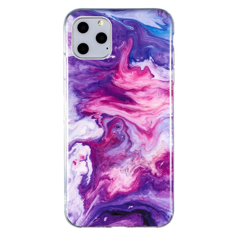 IMD Marble Pattern TPU Phone Case, For iPhone 11 Pro, For iPhone 11 Pro Max, For iPhone XR, For iPhone XS / X, For iPhone XS Max