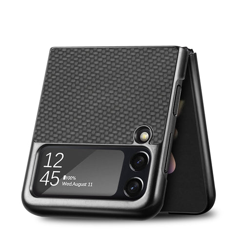 Cross Pattern Slim PC Protective Phone Case, For Samsung Galaxy Z Flip4 5G