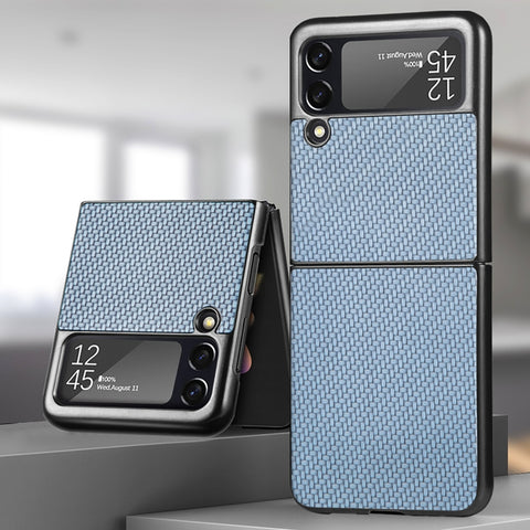 Cross Pattern Slim PC Protective Phone Case, For Samsung Galaxy Z Flip4 5G