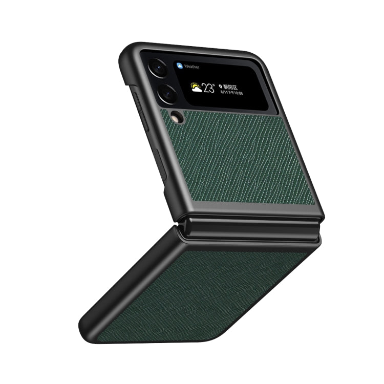Cross Texture All Inclusive Shockproof Protective Phone Case, For Samsung Galaxy Z Flip4