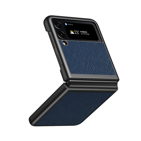 Cross Texture All Inclusive Shockproof Protective Phone Case, For Samsung Galaxy Z Flip4
