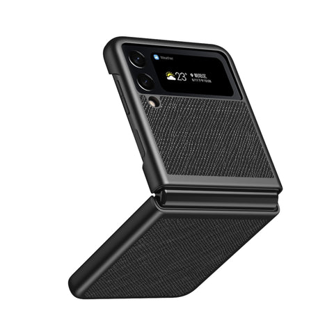 Cross Texture All Inclusive Shockproof Protective Phone Case, For Samsung Galaxy Z Flip4
