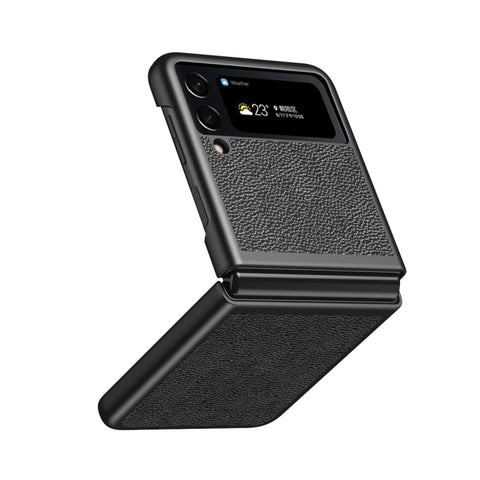 Litchi Texture All Inclusive Shockproof Protective Phone Case, For Samsung Galaxy Z Flip4