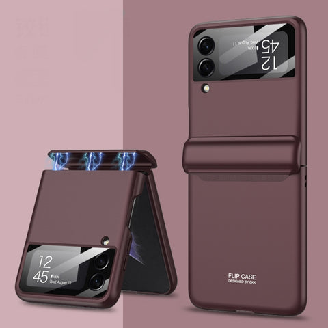 GKK Magnetic Fold All-inclusive Protective Phone Case, For Samsung Galaxy Z Flip4