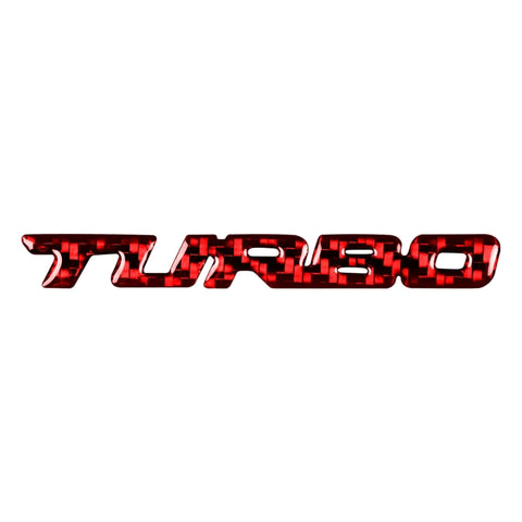 Car Carbon Fiber Body Random Decorative Stickers