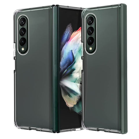 PC + TPU Transparent Protective Phone Case, For Samsung Galaxy Z Flip4, For Samsung Galaxy Z Fold4