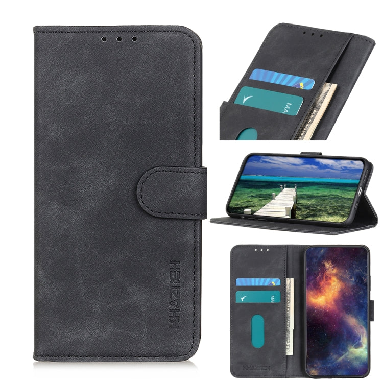 KHAZNEH Retro Texture Horizontal Flip Leather Phone Case, For Samsung Galaxy M13 4G, For HTC Desire 22 Pro