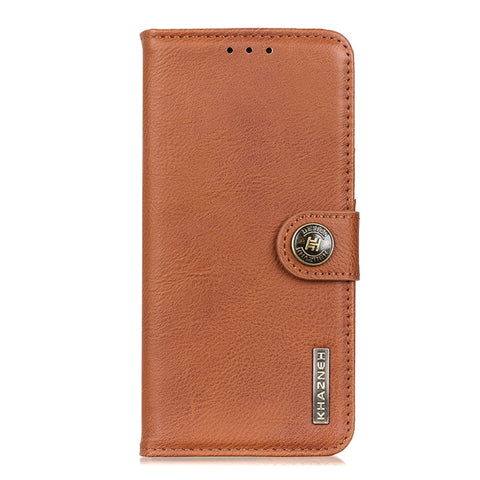 KHAZNEH Cowhide Texture Horizontal Flip Leather Phone Case, For Samsung Galaxy M13 4G