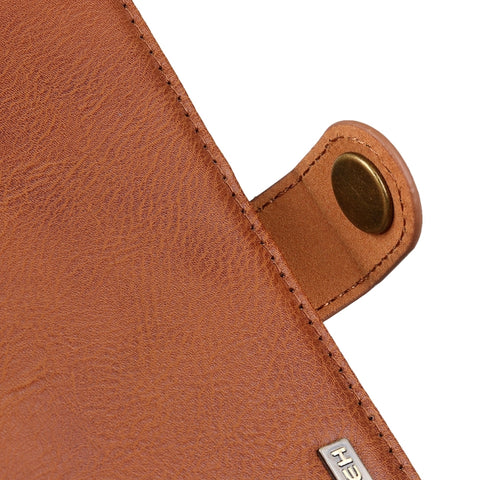 KHAZNEH Cowhide Texture Horizontal Flip Leather Phone Case, For Samsung Galaxy M13 4G