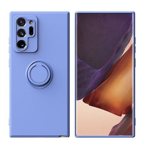 Ring Kickstand Silicone Phone Case, For Honor X8, For Samsung Galaxy M53 5G, For Samsung Galaxy Note20 Ultra, For Xiaomi Poco F4 GT