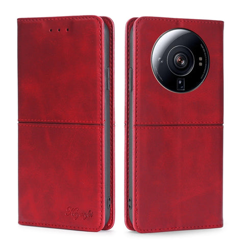 Cow Texture Magnetic Horizontal Flip Leather Phone Case, For Xiaomi 12S Ultra