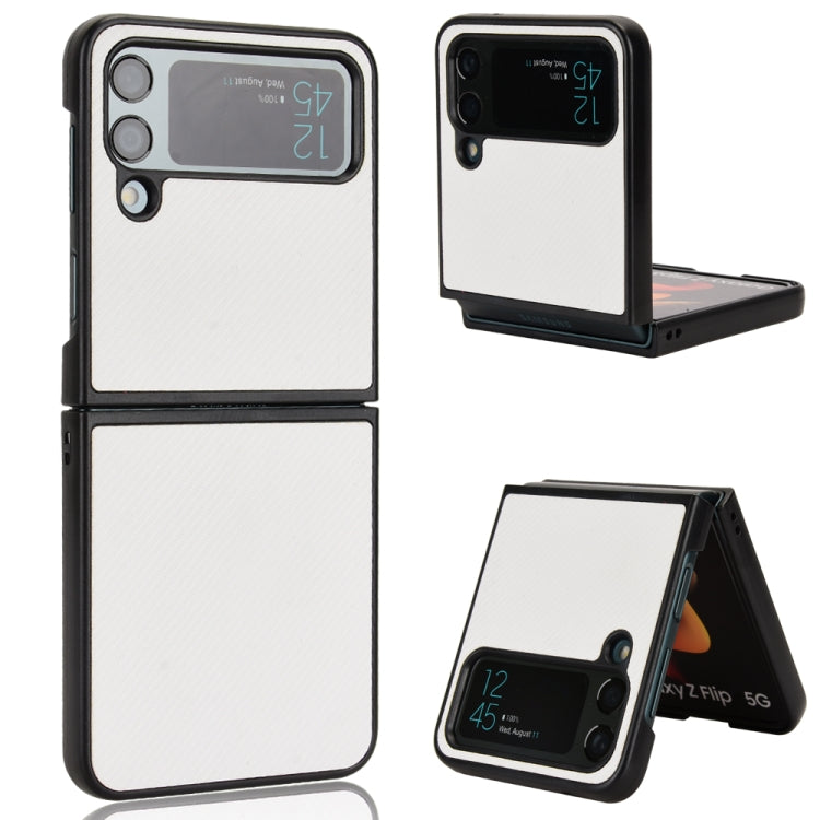Pasted Leather Protective Phone Case, For Samsung Galaxy Z Flip3 5G, For Samsung Galaxy Z Flip4