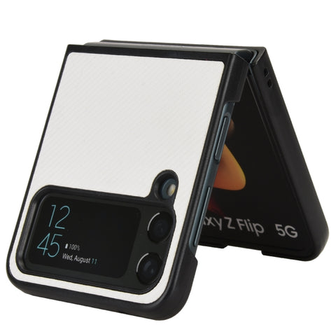 Pasted Leather Protective Phone Case, For Samsung Galaxy Z Flip3 5G, For Samsung Galaxy Z Flip4