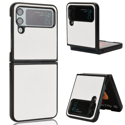 Pasted Leather Protective Phone Case, For Samsung Galaxy Z Flip3 5G, For Samsung Galaxy Z Flip4
