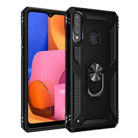 Shockproof TPU + PC Protective Case with 360 Degree Rotating Holder, For Huawei P40, For Galaxy A41, For Huawei P40 Pro, For Huawei P40 Lite, For Galaxy A20s
