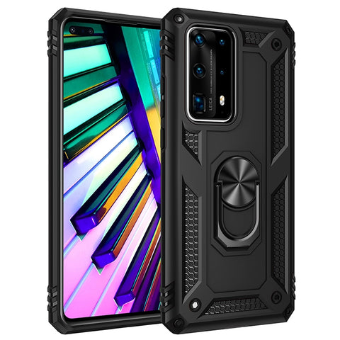 Shockproof TPU + PC Protective Case with 360 Degree Rotating Holder, For Huawei P40, For Galaxy A41, For Huawei P40 Pro, For Huawei P40 Lite, For Galaxy A20s