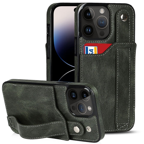 Wrist Strap Holder Phone Case, For iPhone 14 Pro Max, For iPhone 14 Pro, For iPhone 14, For iPhone 14 Plus