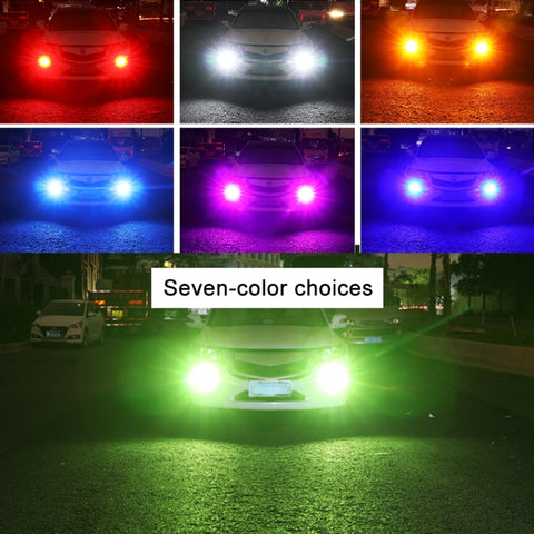 12V 7W Continuous Car LED Fog Light, 1 Pair 1156, 1 Pair 1157, 1 Pair 7440, 1 Pair 7443, 1 Pair 9005, 1 Pair 9006
