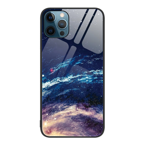 Colorful Painted Glass Phone Case, For iPhone 13, For iPhone 12 Pro Max, For iPhone 12 / 12 Pro