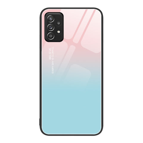 Colorful Painted Glass Phone Case, For Samsung Galaxy A52, For Samsung Galaxy A53, For Samsung Galaxy M32