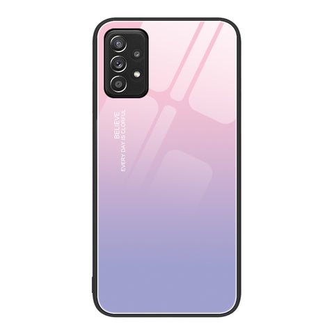 Colorful Painted Glass Phone Case, For Samsung Galaxy A52, For Samsung Galaxy A53, For Samsung Galaxy M32