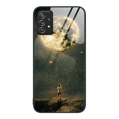 Colorful Painted Glass Phone Case, For Samsung Galaxy A52, For Samsung Galaxy A53, For Samsung Galaxy M32