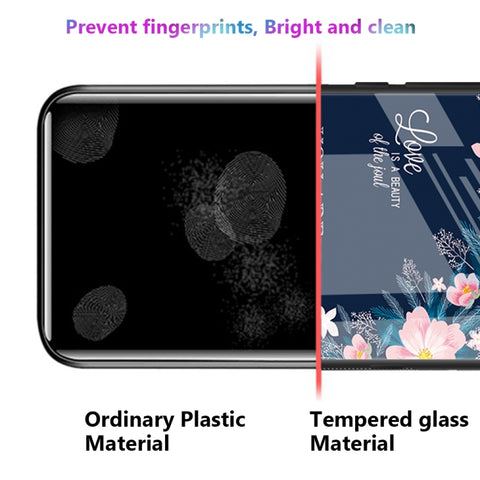Colorful Painted Glass Phone Case, For Samsung Galaxy A52, For Samsung Galaxy A53, For Samsung Galaxy M32