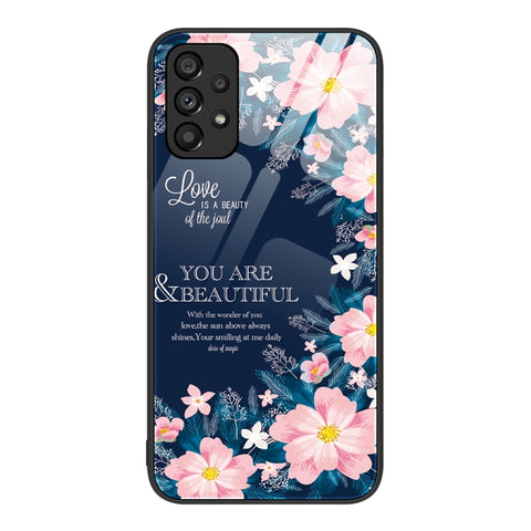 Colorful Painted Glass Phone Case, For Samsung Galaxy A52, For Samsung Galaxy A53, For Samsung Galaxy M32