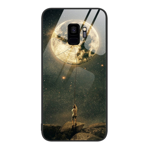 Colorful Painted Glass Phone Case, For Samsung Galaxy M52 5G, For Samsung Galaxy S9+, For Samsung Galaxy S10+