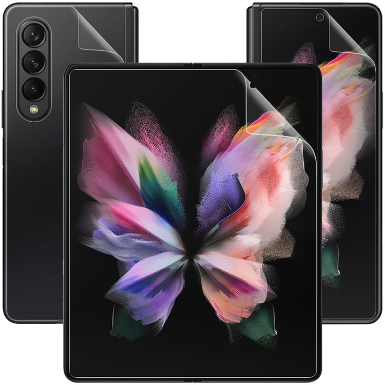1 Sets IMAK Curved Full Screen Hydrogel Film (Outer Screen + Back + Inner Screen), For Samsung Galaxy Z Fold4 5G