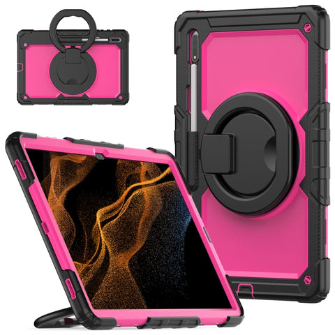 Bracelet Holder Silicone + PC Tablet Case, For Samsung Galaxy Tab S8 Ultra, For Samsung Galaxy Tab S8 / S7, For Samsung Galaxy Tab S8+ / S7+