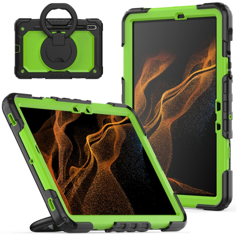 Bracelet Holder Silicone + PC Tablet Case, For Samsung Galaxy Tab S8 Ultra, For Samsung Galaxy Tab S8 / S7, For Samsung Galaxy Tab S8+ / S7+