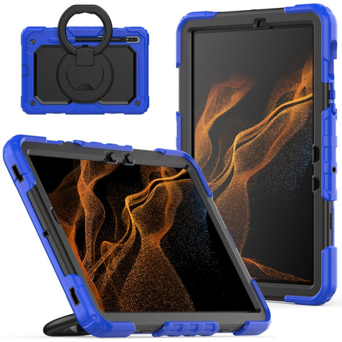 Bracelet Holder Silicone + PC Tablet Case, For Samsung Galaxy Tab S8 Ultra, For Samsung Galaxy Tab S8 / S7, For Samsung Galaxy Tab S8+ / S7+