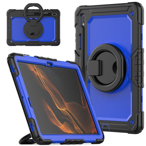 Bracelet Holder Silicone + PC Tablet Case, For Samsung Galaxy Tab S8 Ultra, For Samsung Galaxy Tab S8 / S7, For Samsung Galaxy Tab S8+ / S7+
