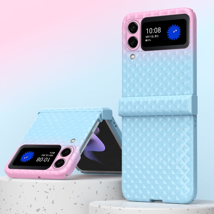 Rainbow Gradient Hinge Shockproof Phone Case, For Samsung Galaxy Z Flip4