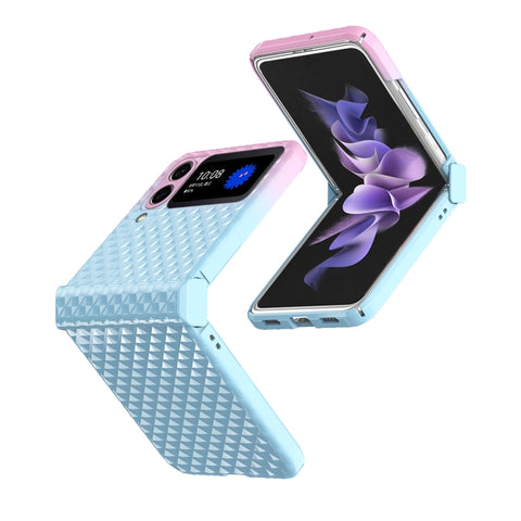 Rainbow Gradient Hinge Shockproof Phone Case, For Samsung Galaxy Z Flip4